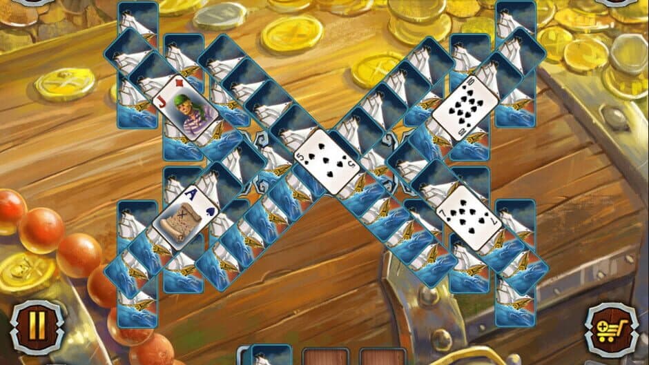 Скриншот 4 из Pirate's Solitaire