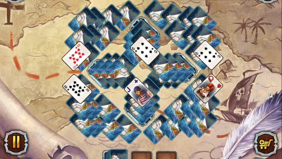 Скриншот 5 из Pirate's Solitaire