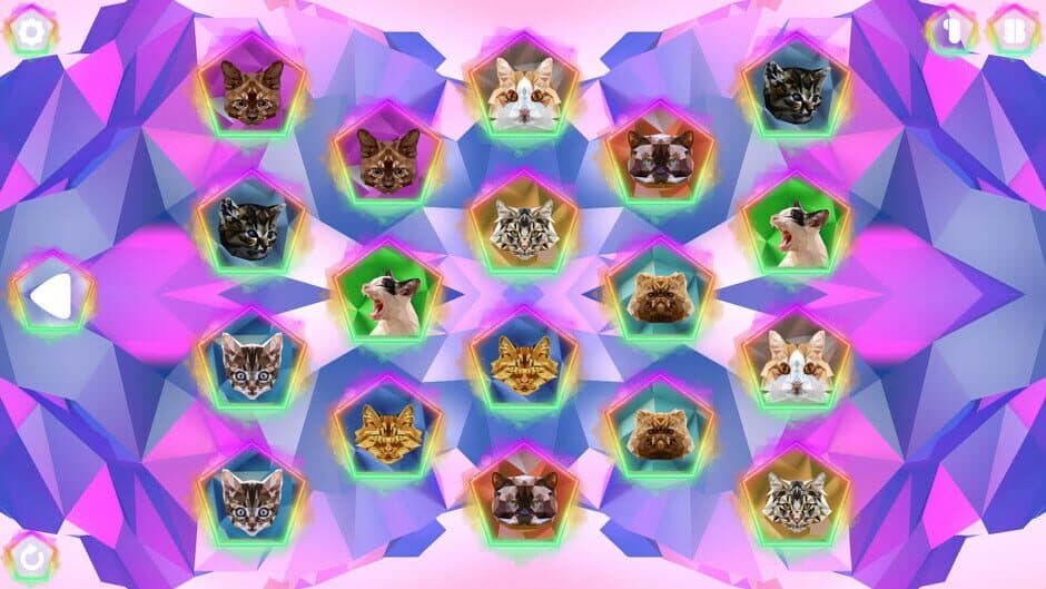 Скриншот 5 из Poly Memory: Cats
