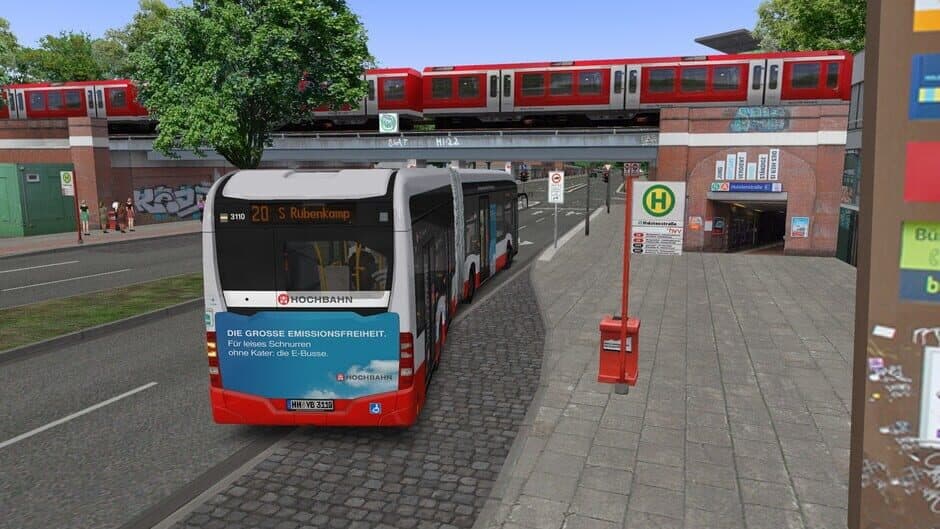 Скриншот 12 из OMSI 2: Hamburg Linie 20