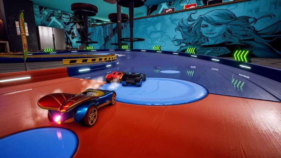 Скриншот 2 из Hot Wheels Unleashed: DC Super Heroes Racing Season