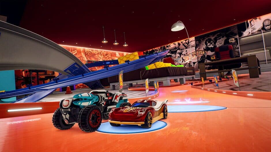 Скриншот 4 из Hot Wheels Unleashed: DC Super Heroes Racing Season