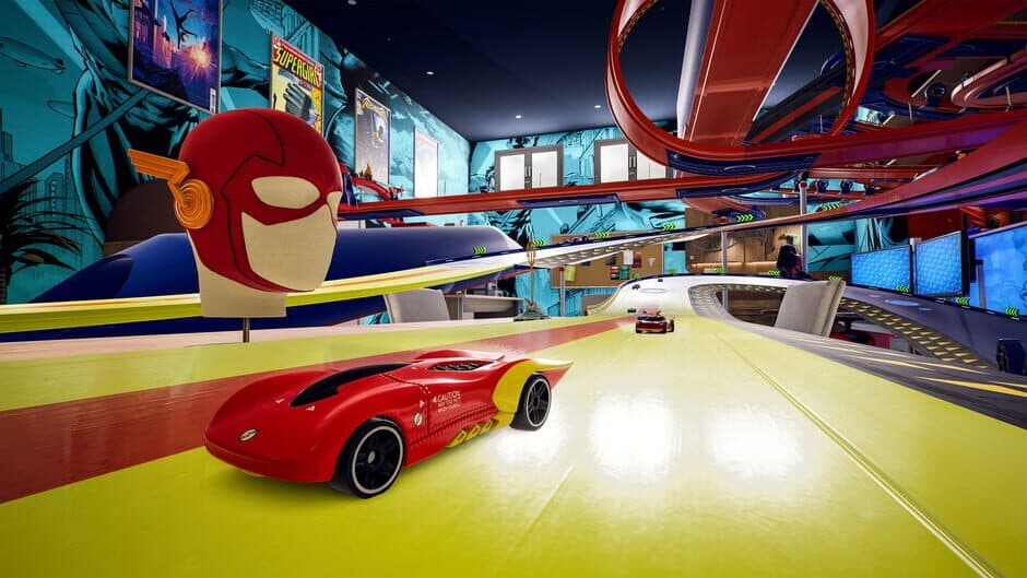 Скриншот 5 из Hot Wheels Unleashed: DC Super Heroes Racing Season