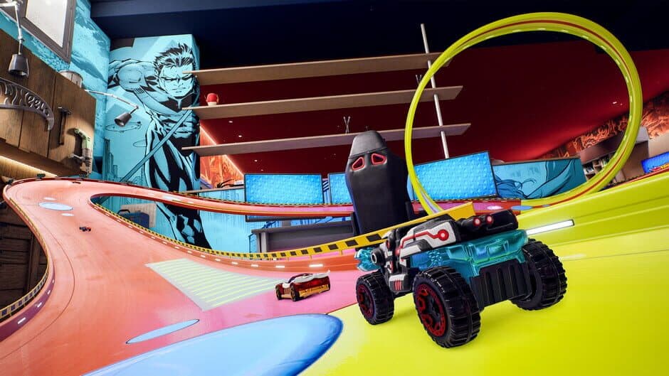 Скриншот 6 из Hot Wheels Unleashed: DC Super Heroes Racing Season
