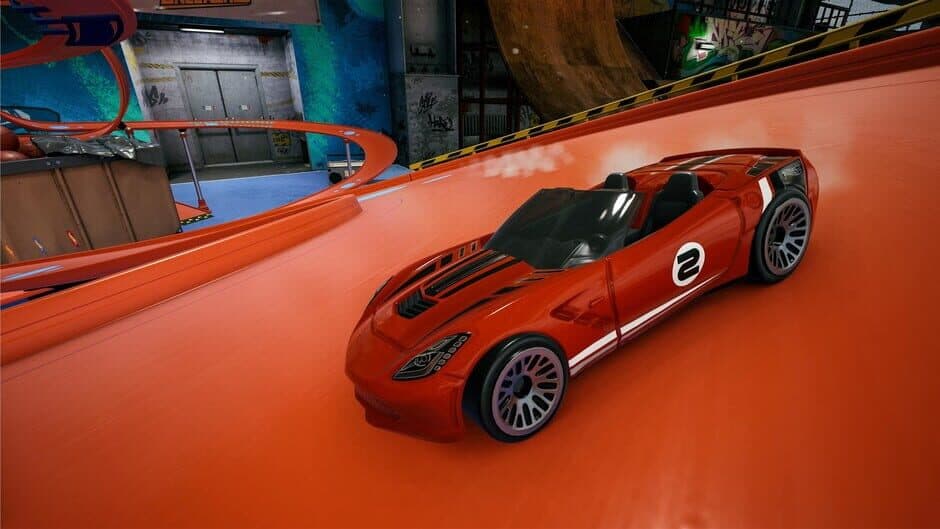 Скриншот 8 из Hot Wheels Unleashed: Corvette Stingray Convertible 2014