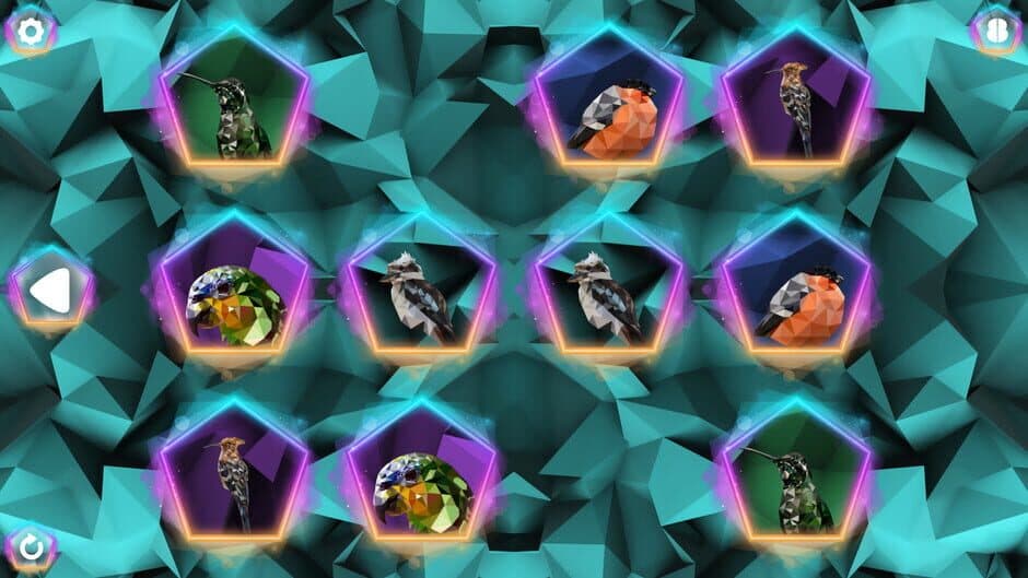 Скриншот 3 из Poly Memory: Birds