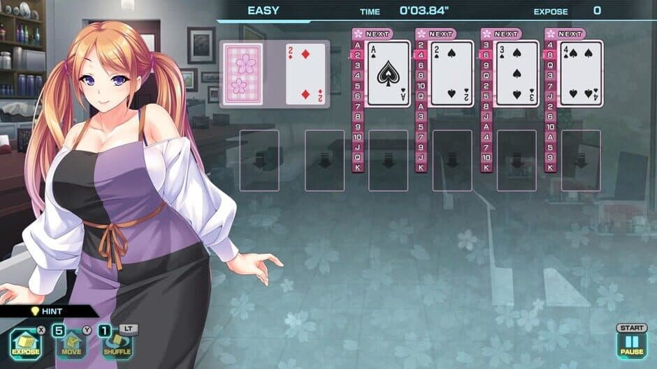 Скриншот 1 из Pretty Girls Four Kings Solitaire
