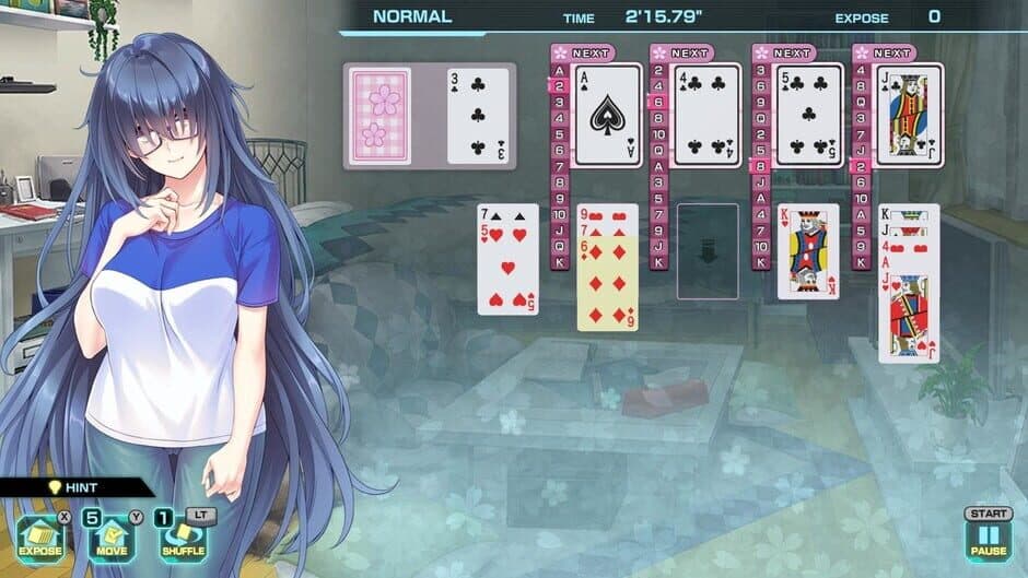 Скриншот 2 из Pretty Girls Four Kings Solitaire