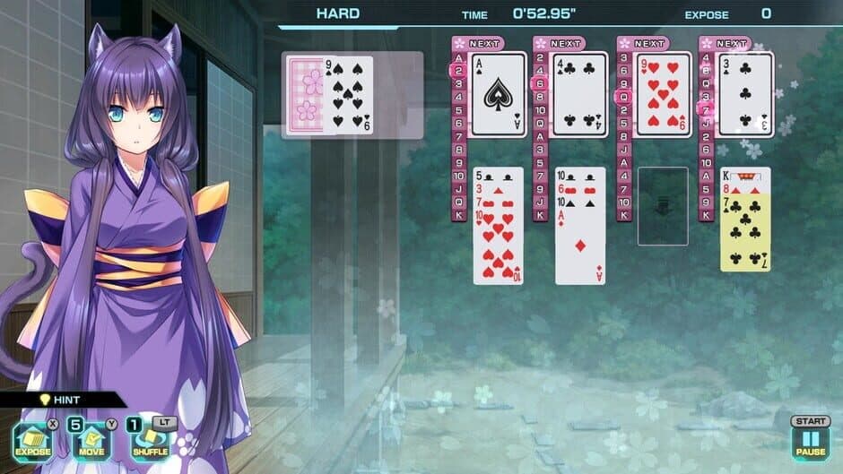 Скриншот 3 из Pretty Girls Four Kings Solitaire