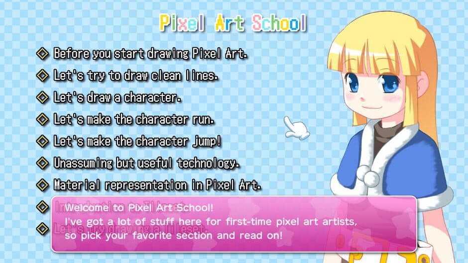 Скриншот 2 из Pixel Art School