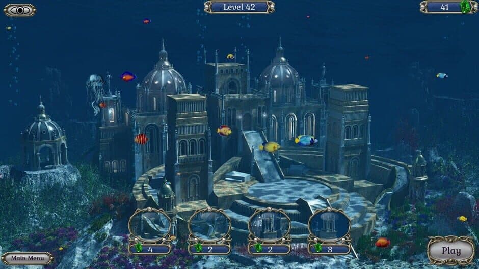 Скриншот 6 из Jewel Match Atlantis Solitaire 3: Collector's Edition