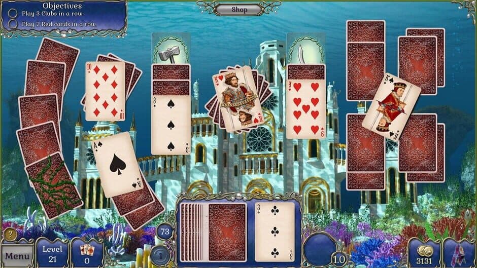 Скриншот 7 из Jewel Match Atlantis Solitaire 3: Collector's Edition