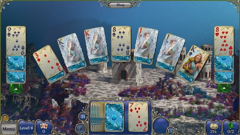 Скриншот 11 из Jewel Match Atlantis Solitaire 3: Collector's Edition