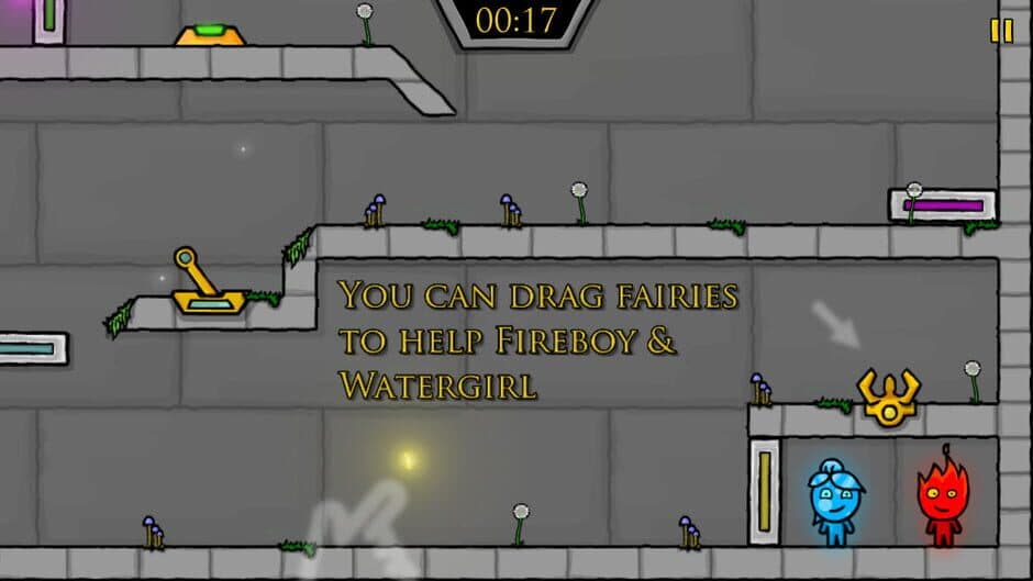 Скриншот 1 из Fireboy & Watergirl: Fairy Tales