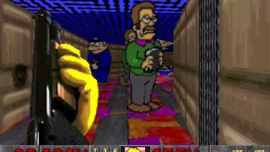 Скриншот 1 из The Ultimate Simpsons Doom