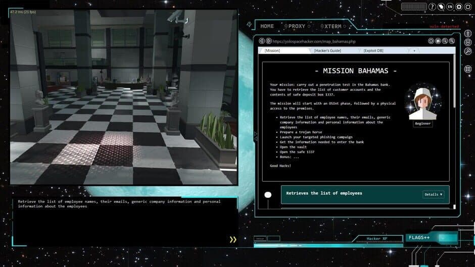 Скриншот 2 из Yolo Space Hacker: Mission Bahamas