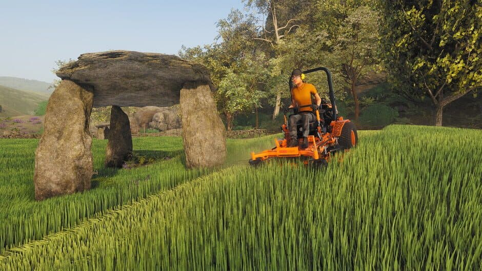 Скриншот 3 из Lawn Mowing Simulator: Ancient Britain