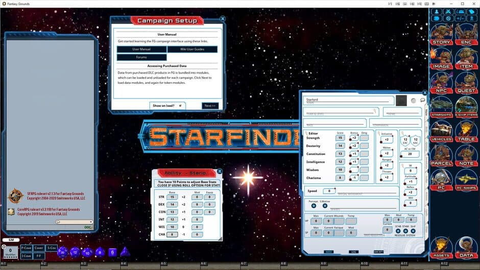 Скриншот 1 из Fantasy Grounds Unity