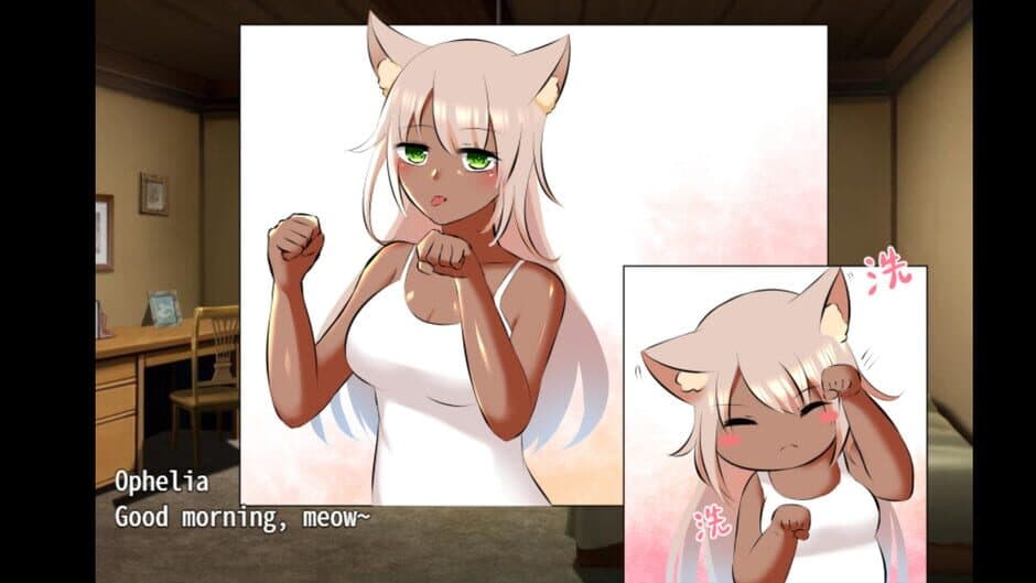 Скриншот 2 из Days with Ophelia: The Girl From Wind City