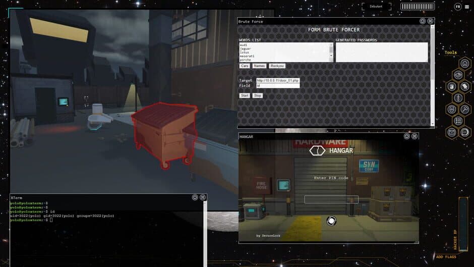 Скриншот 1 из Yolo Space Hacker: Mission Forensic