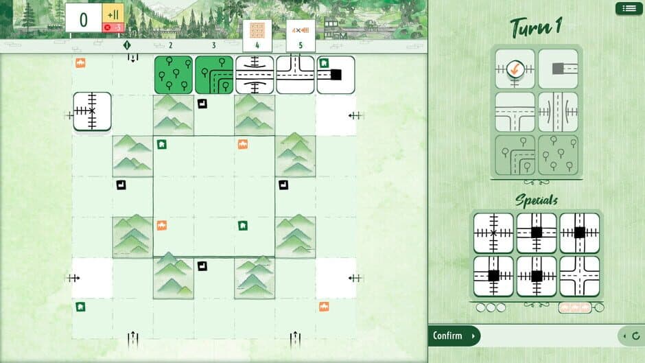 Скриншот 2 из Railroad Ink Challenge: Forest