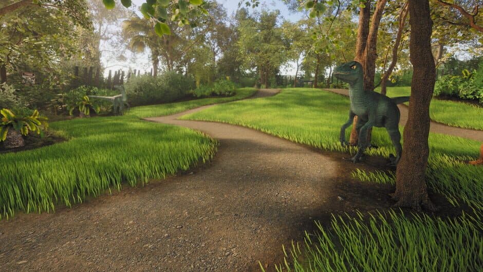 Скриншот 2 из Lawn Mowing Simulator: Dino Safari