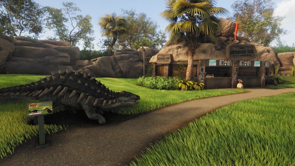 Скриншот 3 из Lawn Mowing Simulator: Dino Safari