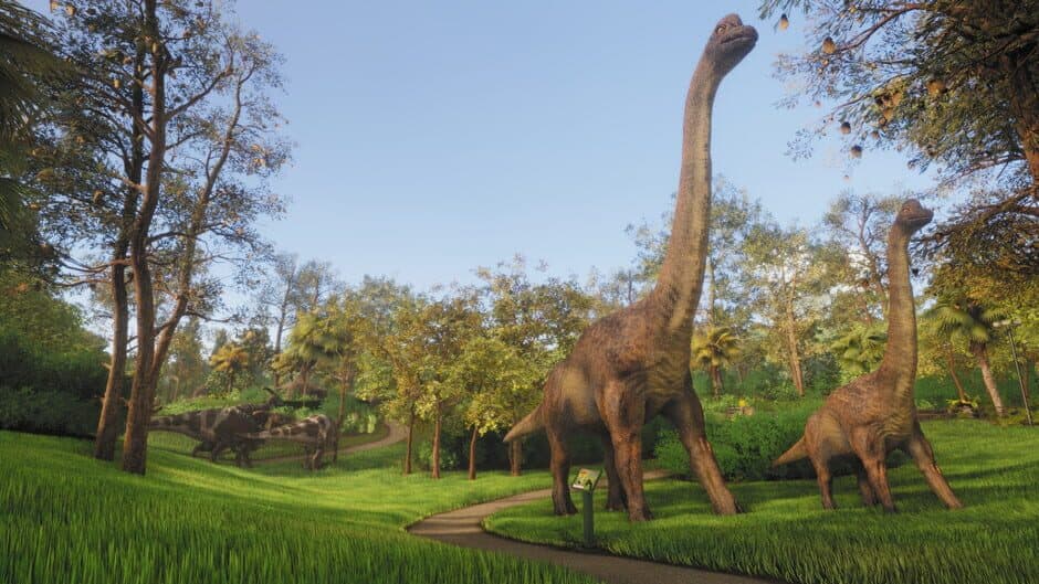 Скриншот 4 из Lawn Mowing Simulator: Dino Safari