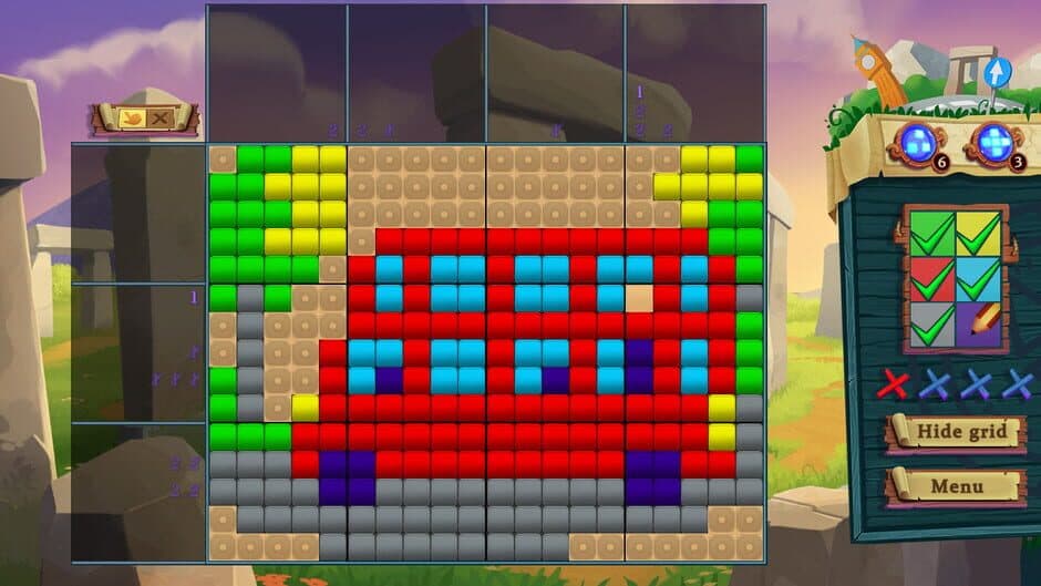 Скриншот 1 из Adventure Mosaics: Moto-Trip