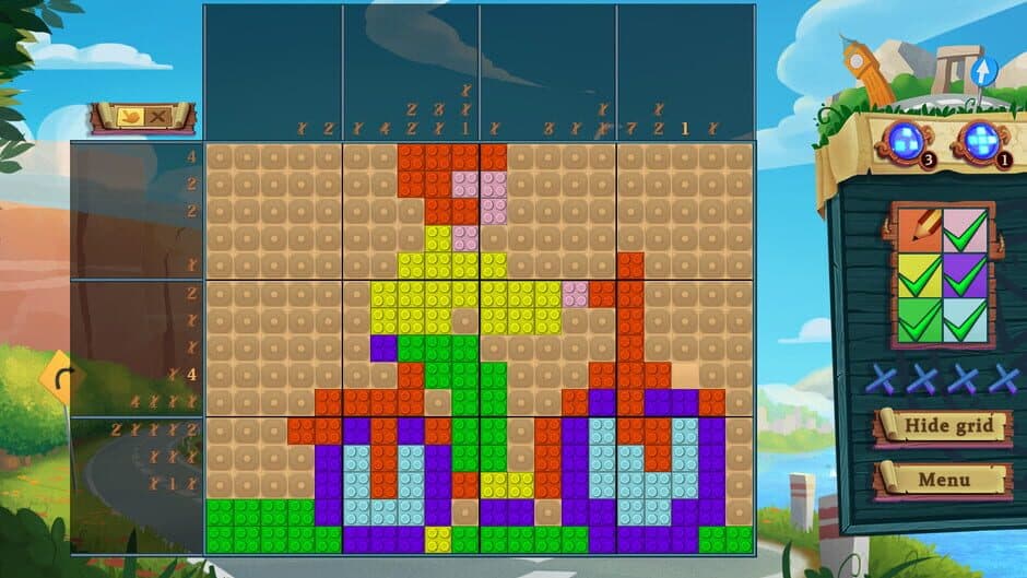 Скриншот 6 из Adventure Mosaics: Moto-Trip