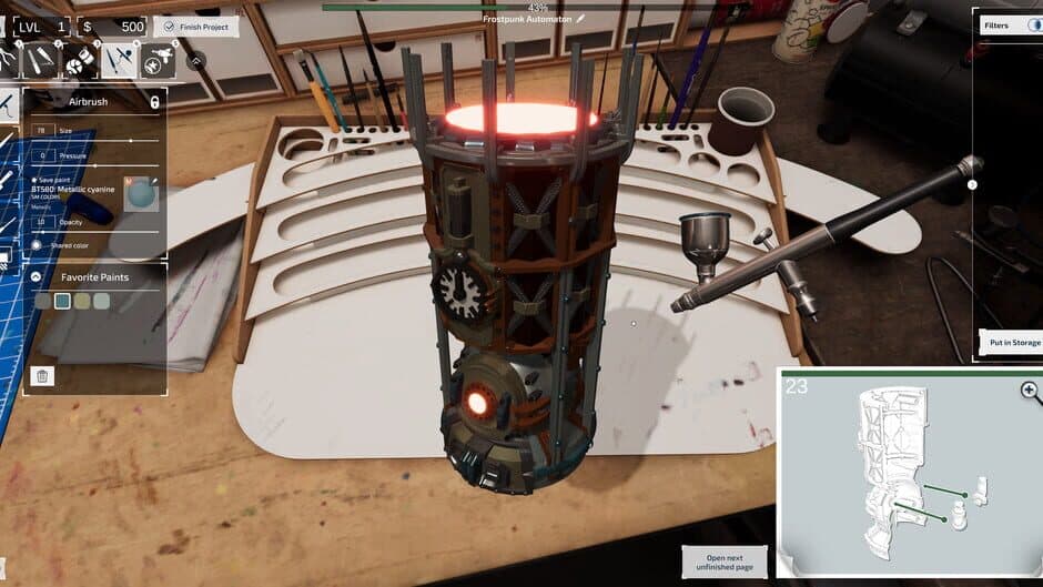 Скриншот 2 из Model Builder: Frostpunk