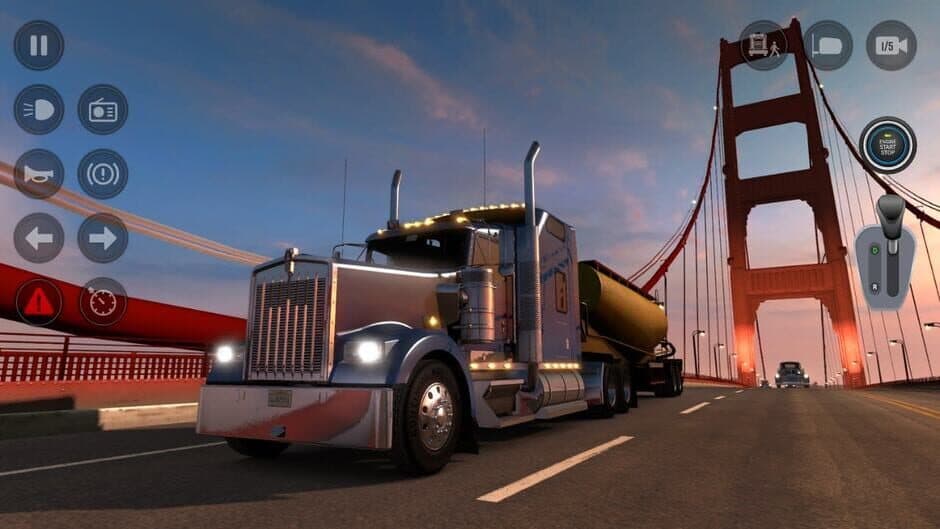 Скриншот 1 из Truck Simulator USA Car Games: Driving games & Car 2022