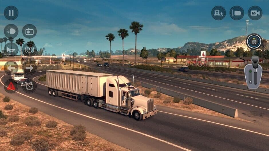 Скриншот 3 из Truck Simulator USA Car Games: Driving games & Car 2022