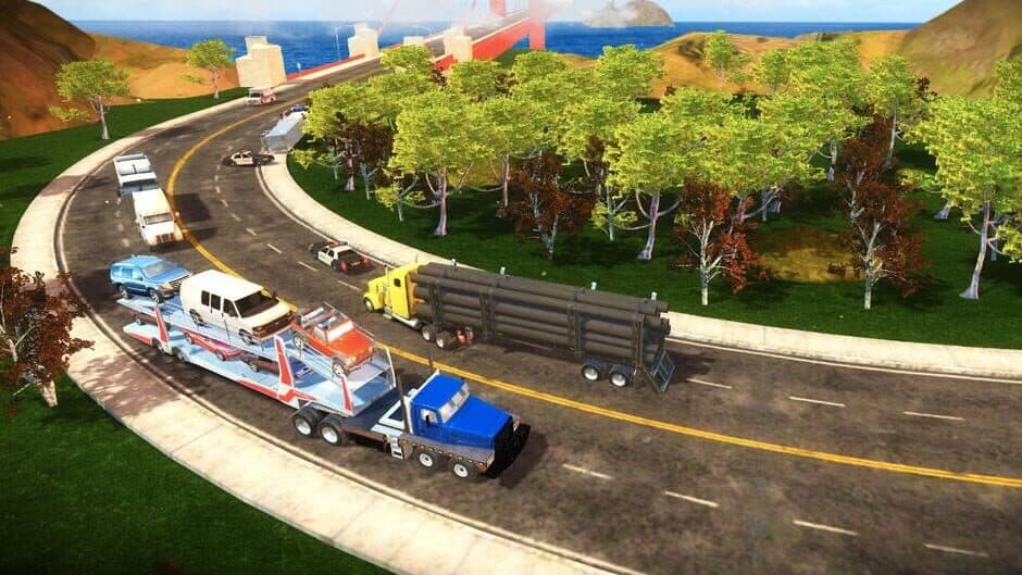 Скриншот 4 из Truck Simulator USA Car Games: Driving games & Car 2022