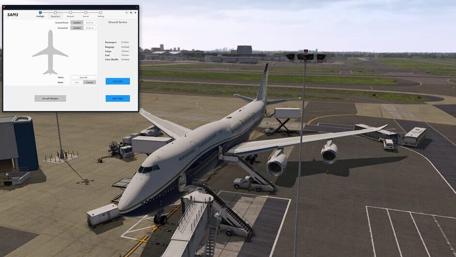 Скриншот 3 из X-Plane 11: Aerosoft - SAM GroundService
