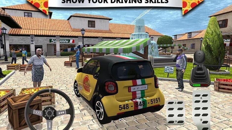 Скриншот 1 из Pizza Delivery: Driving Simulator