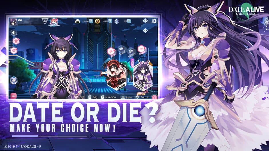 Скриншот 2 из Date A Live: Spirit Pledge