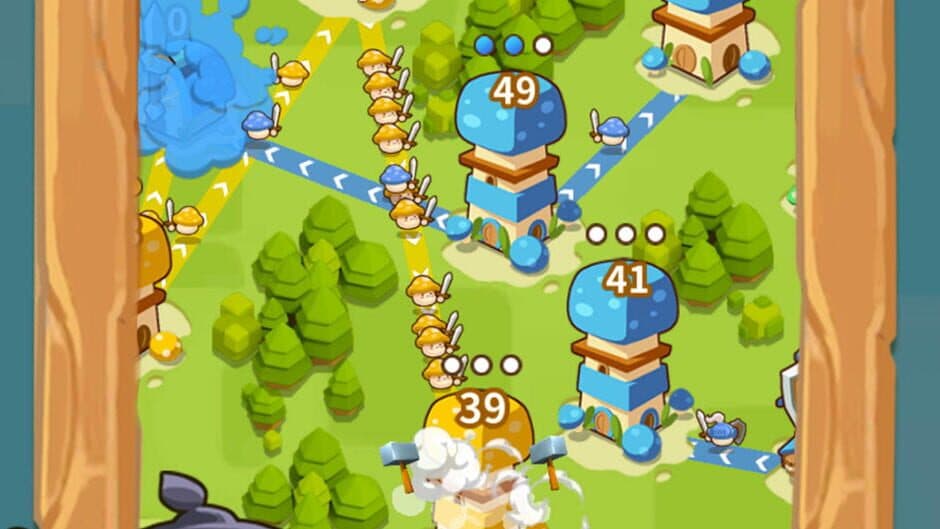 Скриншот 2 из Clash of Mushroom