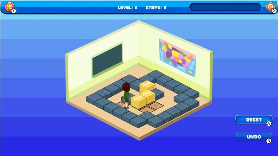 Скриншот 1 из 3D Box Sokoban