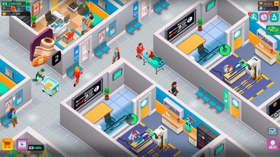 Скриншот 8 из Hospital Empire Tycoon