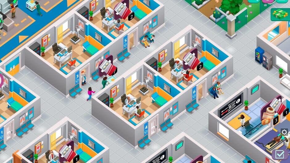 Скриншот 2 из Hospital Empire Tycoon