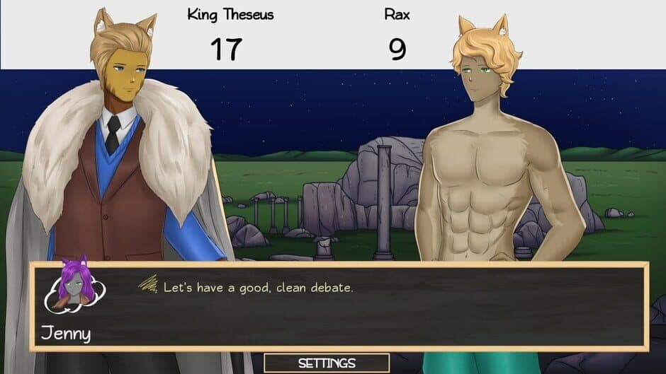 Скриншот 1 из Furry Shakespeare: Two Incredibly Ripped, Absolutely Shredded Noble Kinsmen