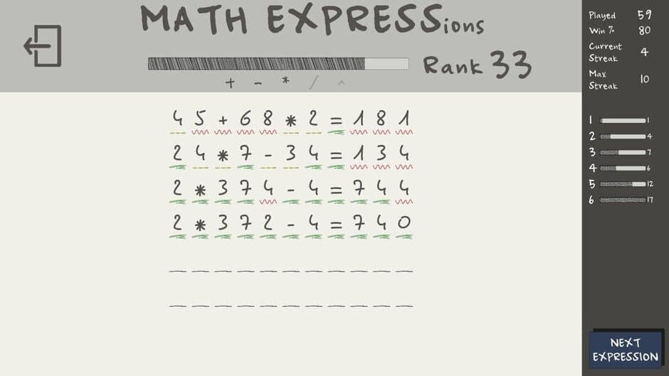 Скриншот 3 из Math Expressions