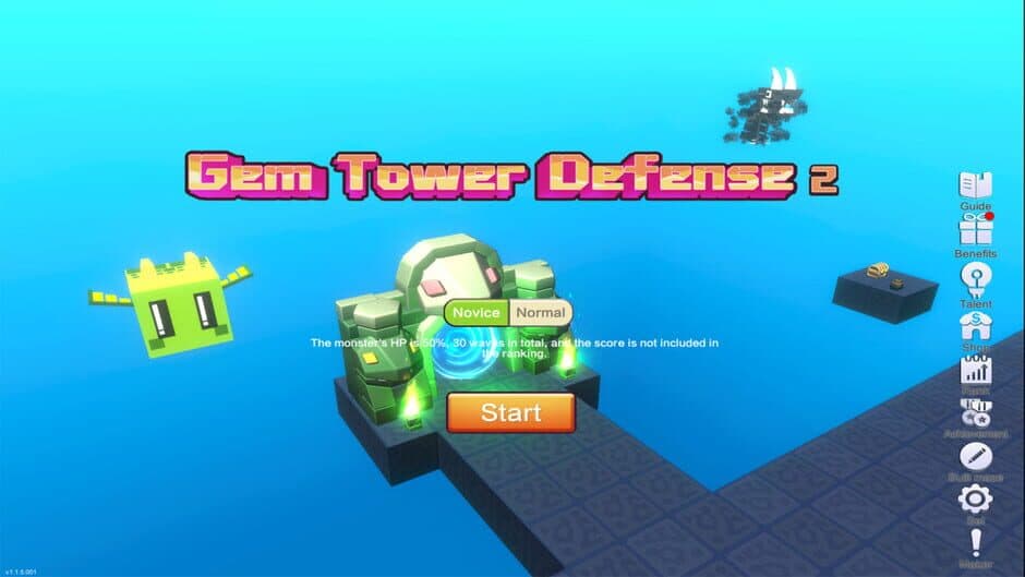 Скриншот 1 из Gem Tower Defense 2