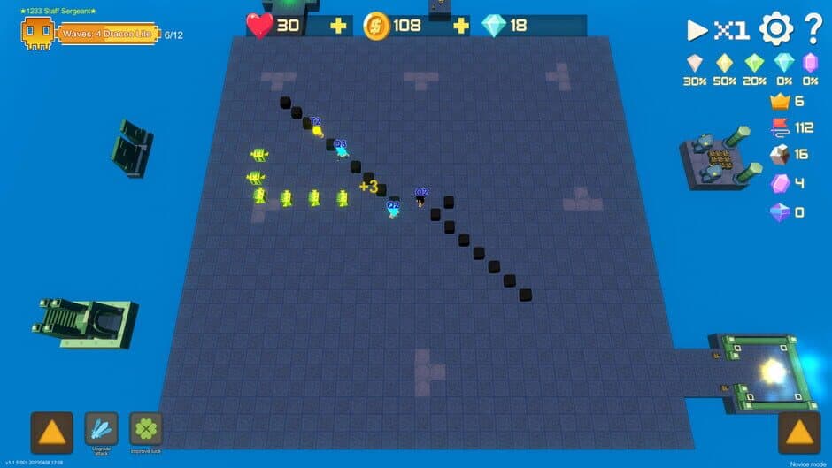 Скриншот 2 из Gem Tower Defense 2