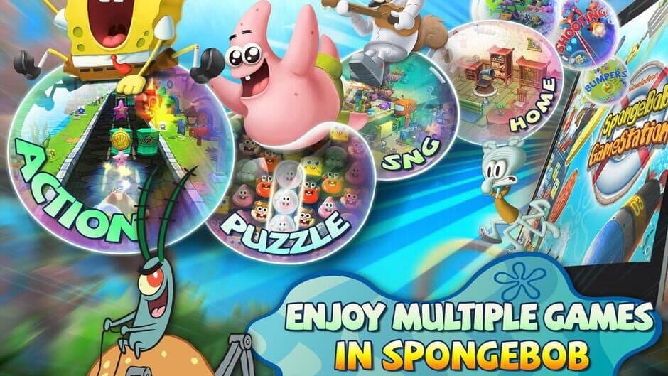 Скриншот 1 из SpongeBob GameStation
