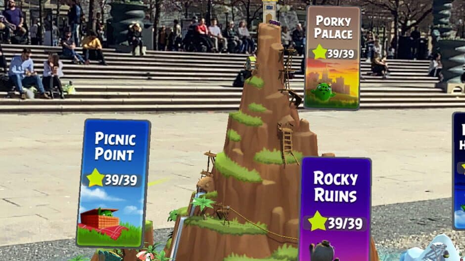 Скриншот 1 из Angry Birds AR: Isle of Pigs