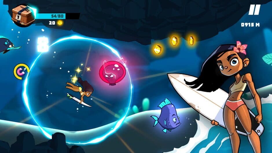 Скриншот 2 из Sushi Surf: Endless Run Fun