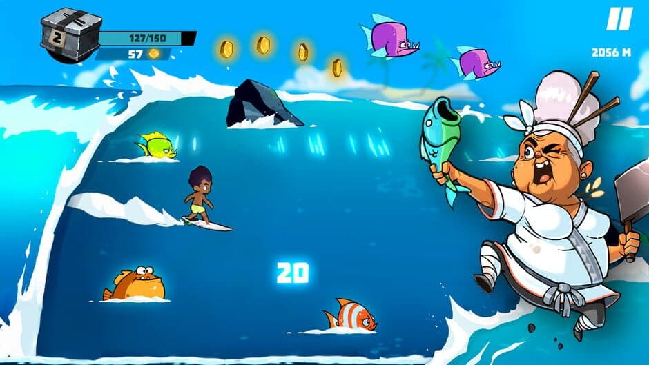 Скриншот 5 из Sushi Surf: Endless Run Fun