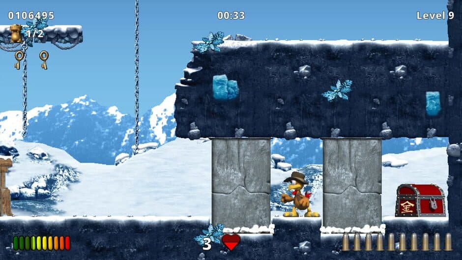 Скриншот 4 из Moorhuhn Jump and Run: Traps and Treasures 2